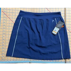 HEAD Women’s Golf Skort Pockets Medieval Blue Tennis Pickleball Medium